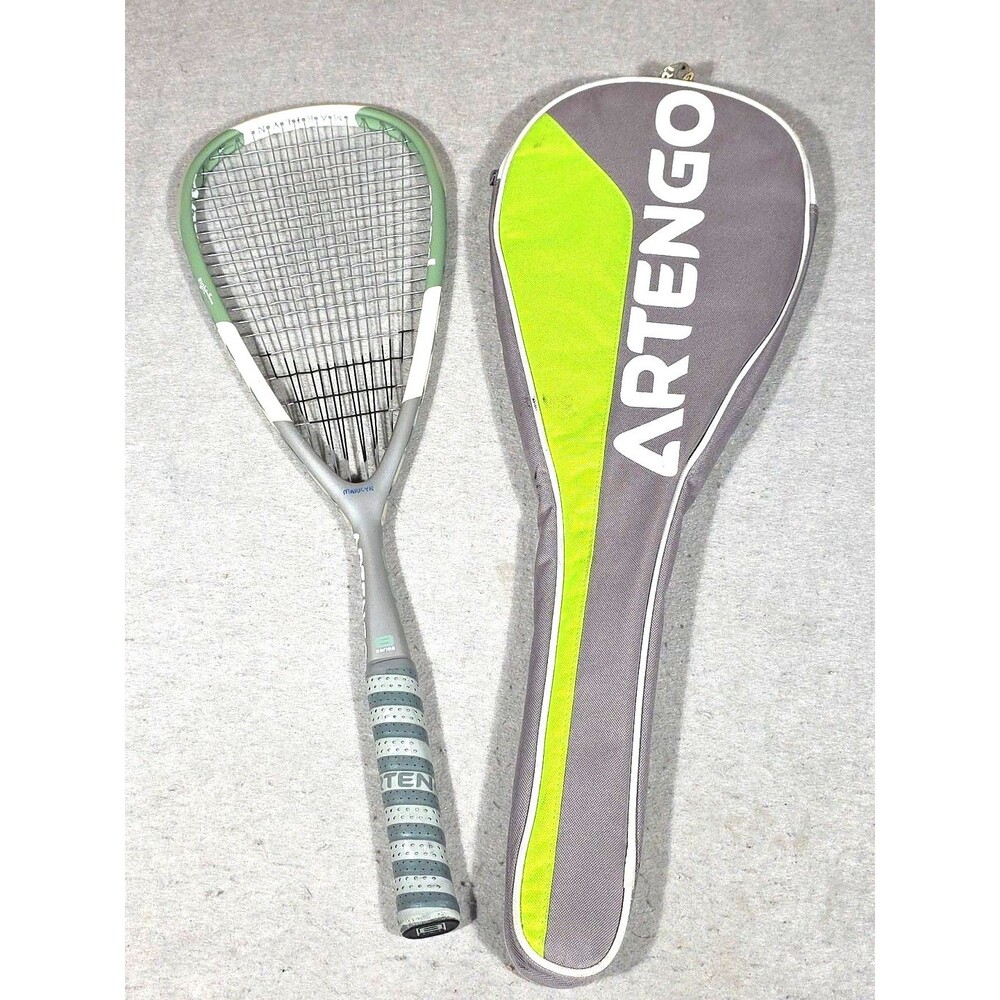 Artengo Squash Racquet 8 Series 800p With Zippered Carry Case With Strap